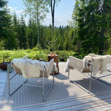 Glamping Tent With Amazing View In The Forest Torsby Exteriér fotografie
