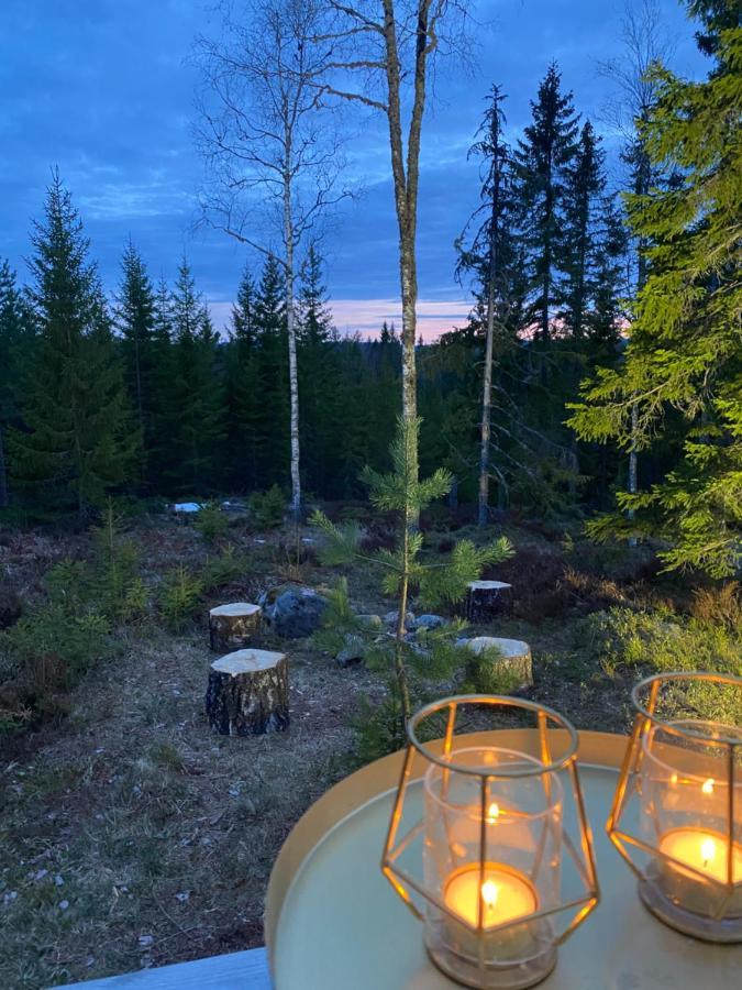 Glamping Tent With Amazing View In The Forest Torsby Exteriér fotografie