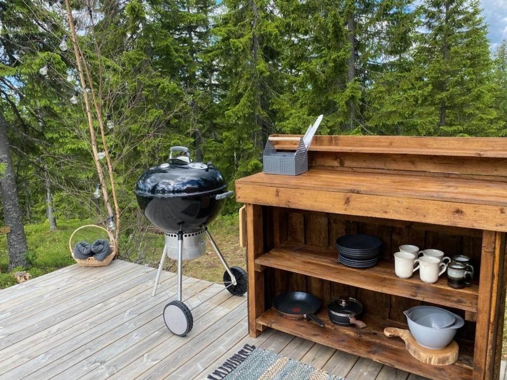 Glamping Tent With Amazing View In The Forest Torsby Exteriér fotografie