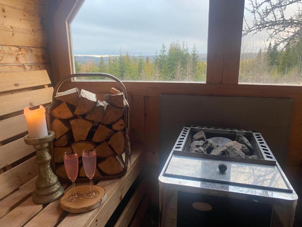 Glamping Tent With Amazing View In The Forest Torsby Exteriér fotografie
