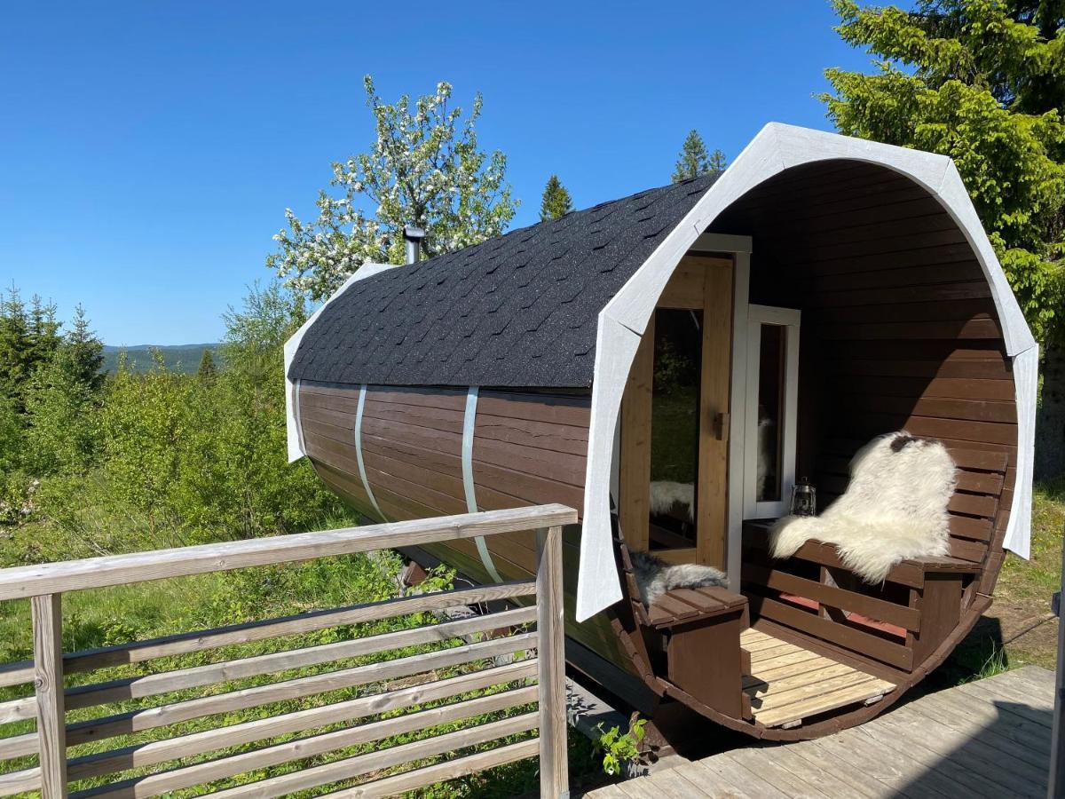 Glamping Tent With Amazing View In The Forest Torsby Exteriér fotografie